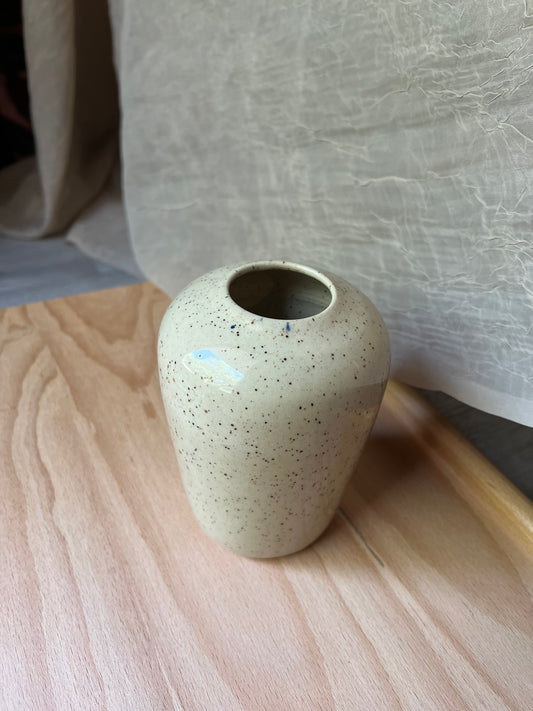 Natural Speckled Small Vase