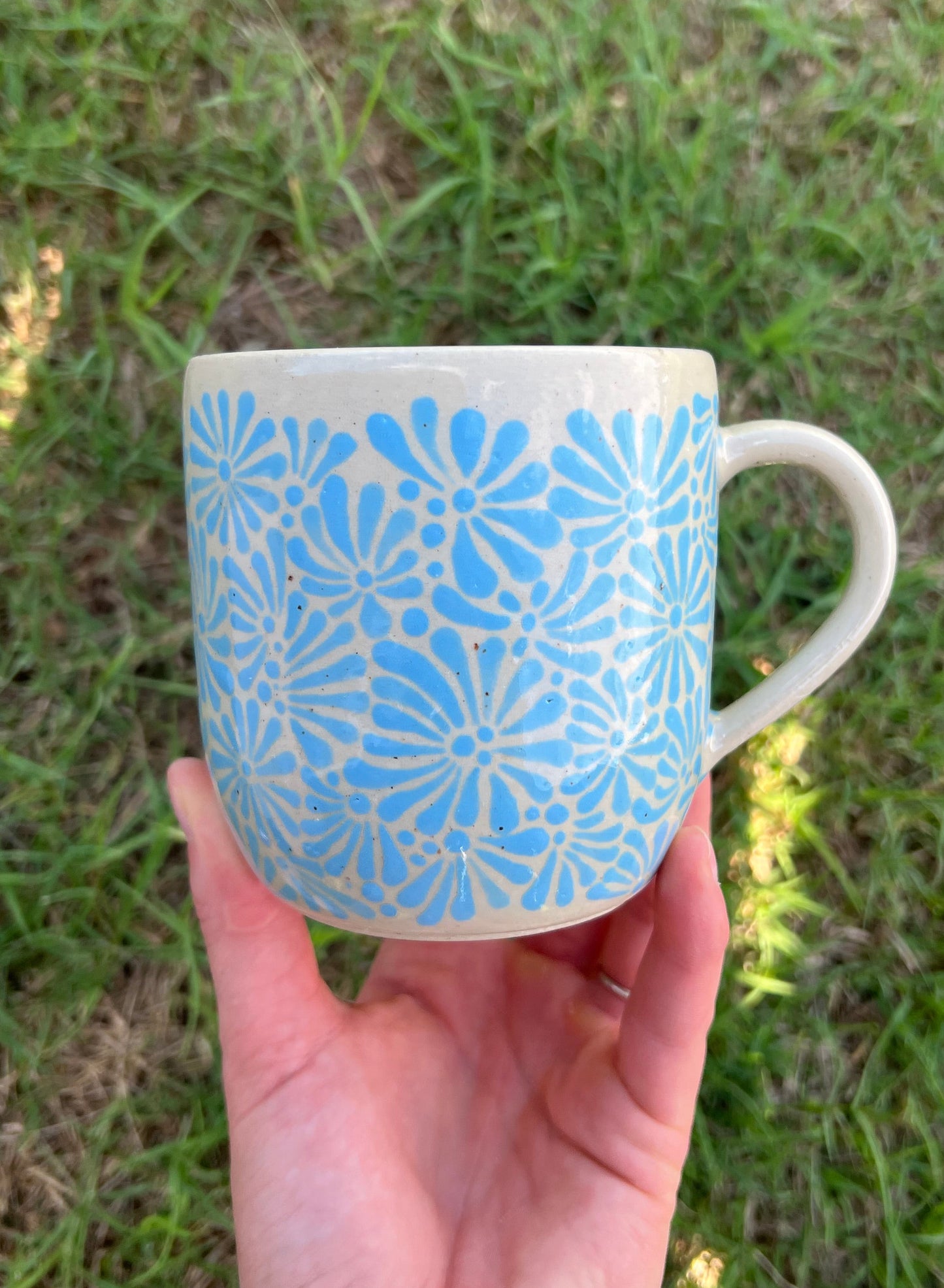 Blue Talavera Inspired Mug