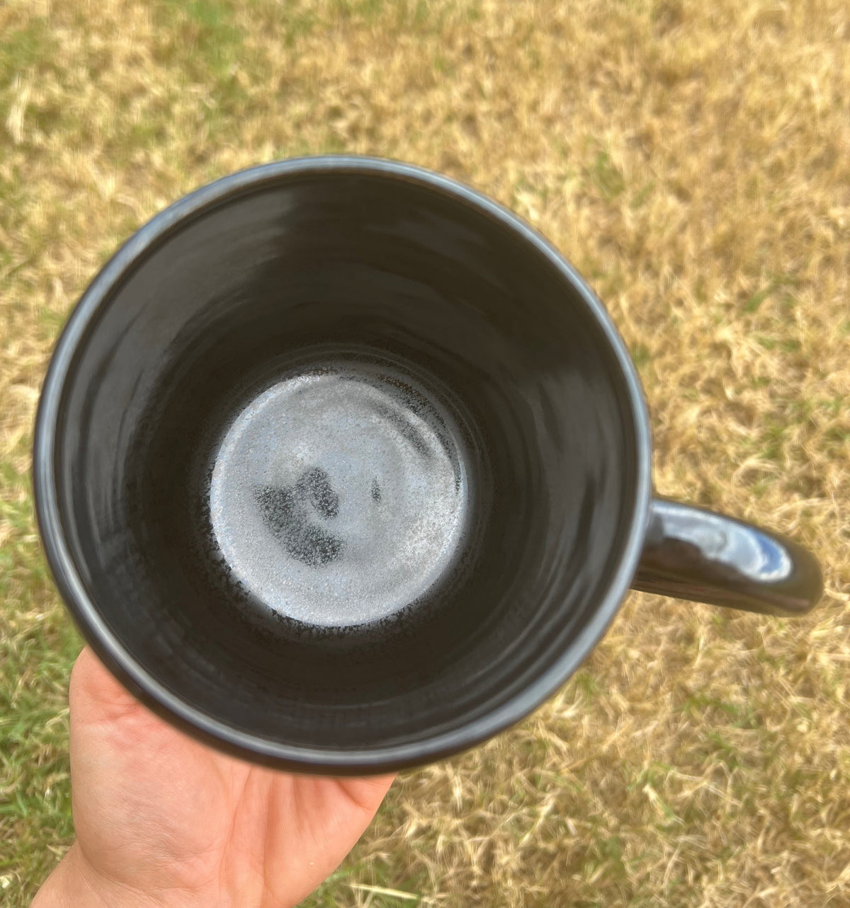 Oil Spot Ghost Mug