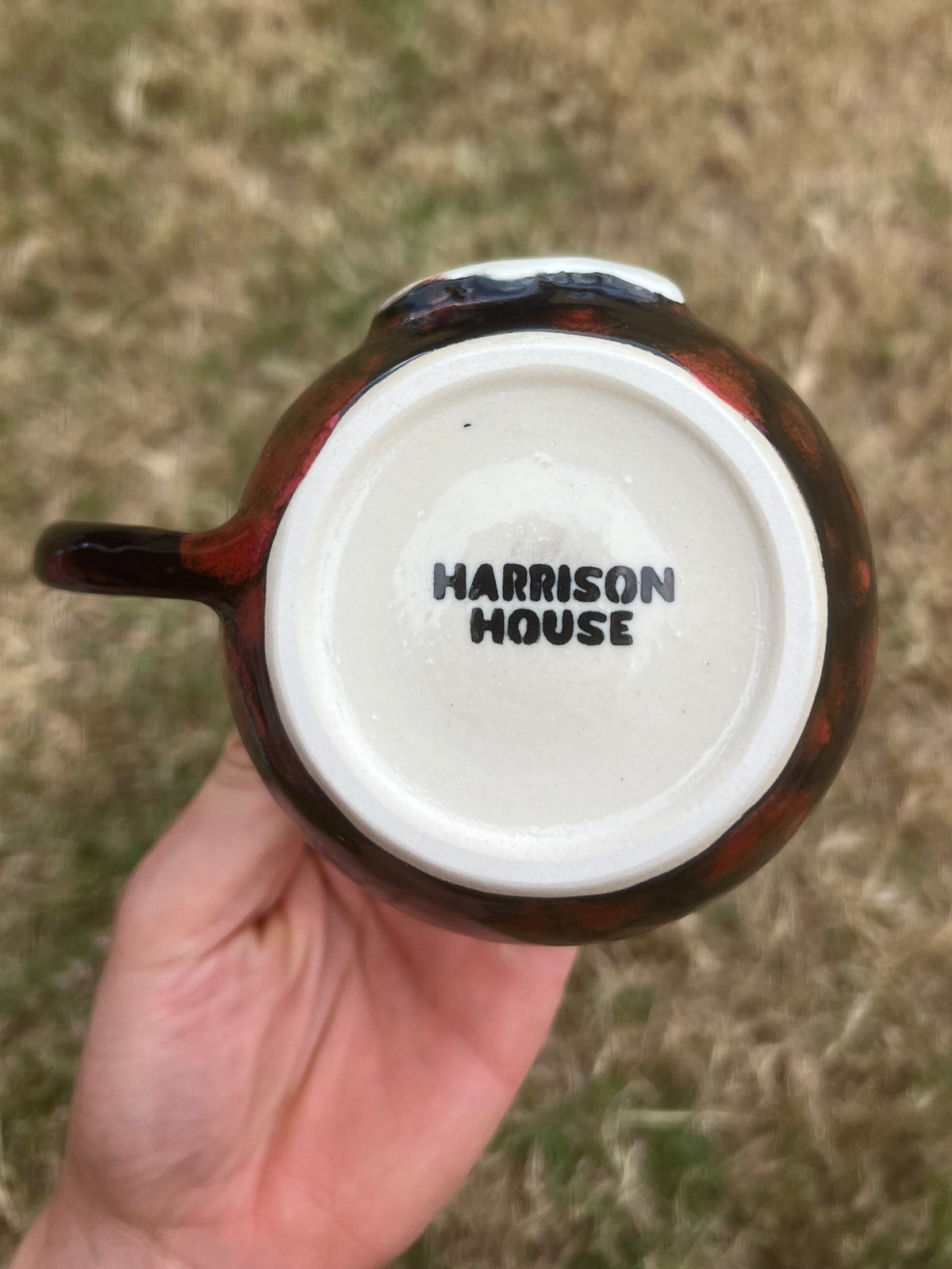 Black Red Ghost Mug