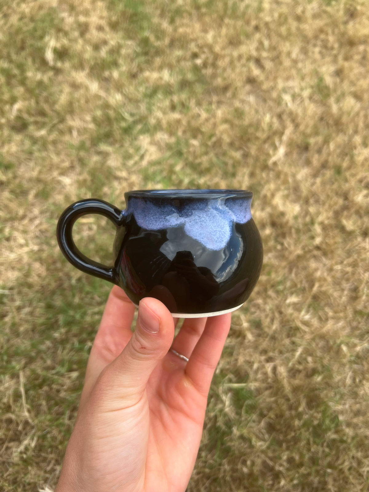 Purple Cauldron Espresso Mug