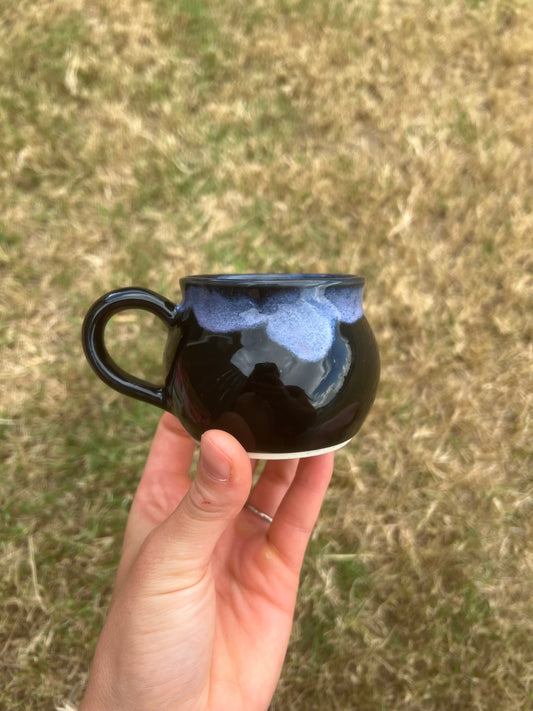 Purple Cauldron Espresso Mug