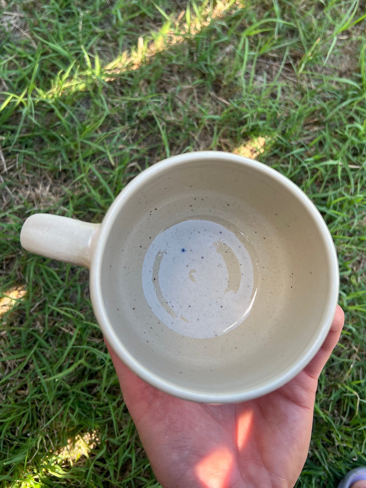 Cream Talavera Inspired Mug