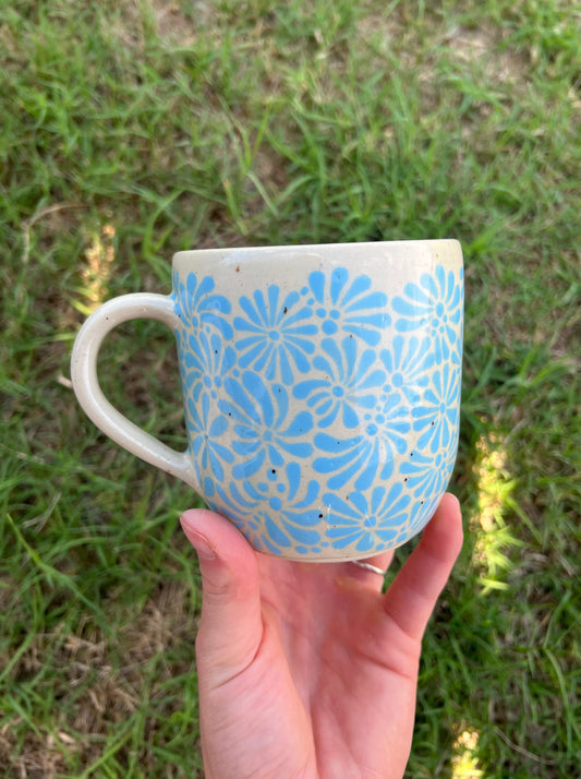 Blue Talavera Inspired Mug