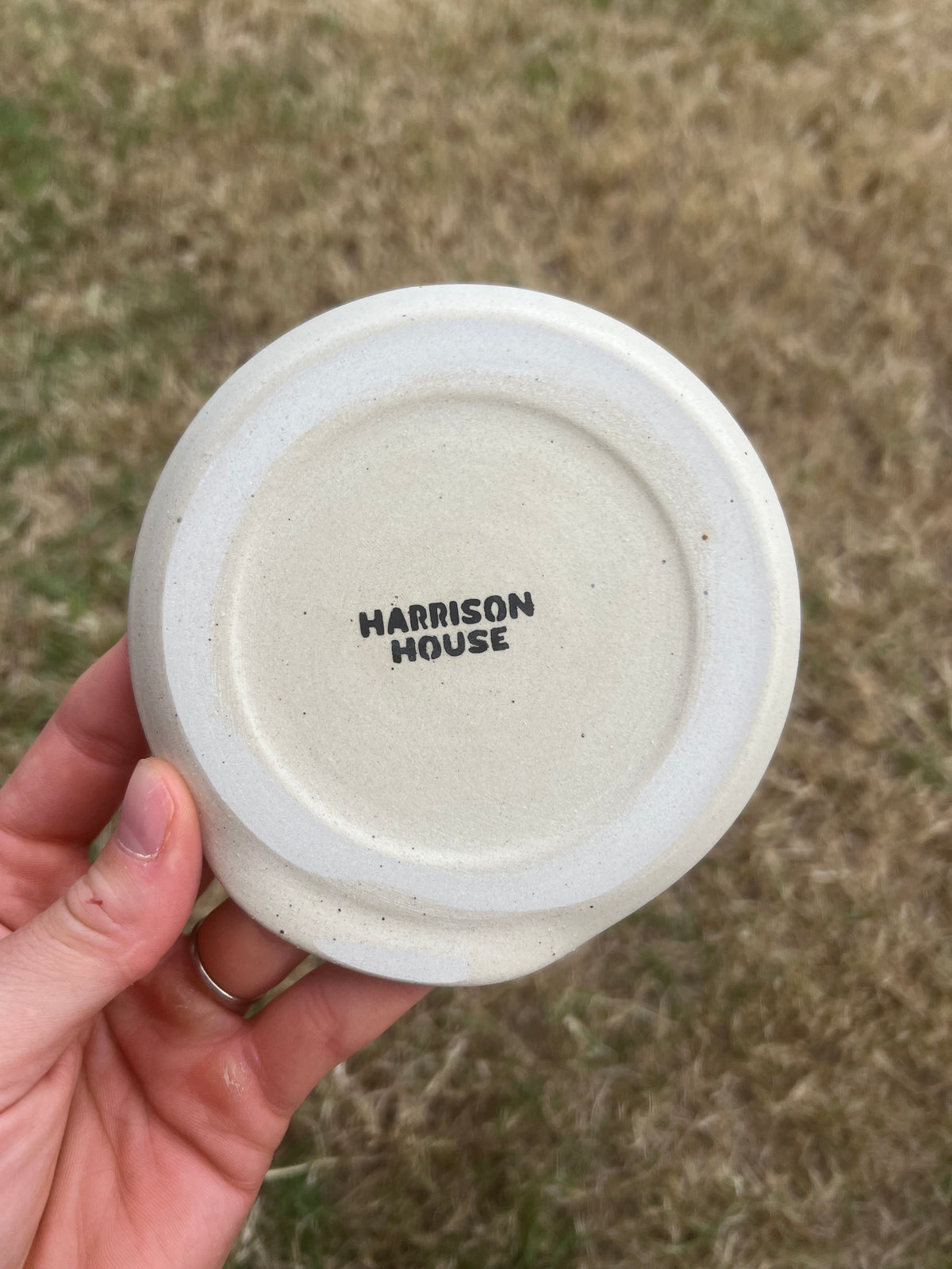 Mottled Blue Spoon Rest