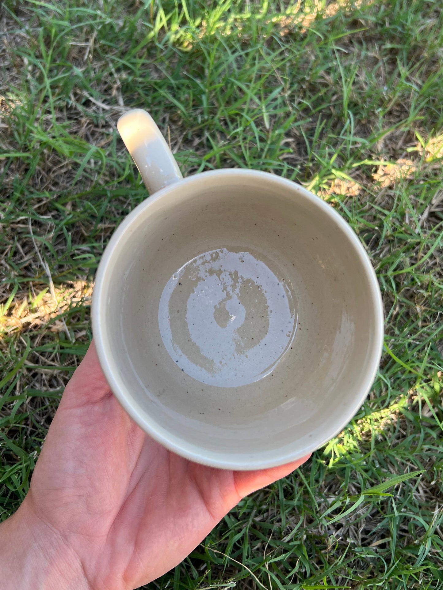 Black Brown Two-toned Talavera Inspired Mug