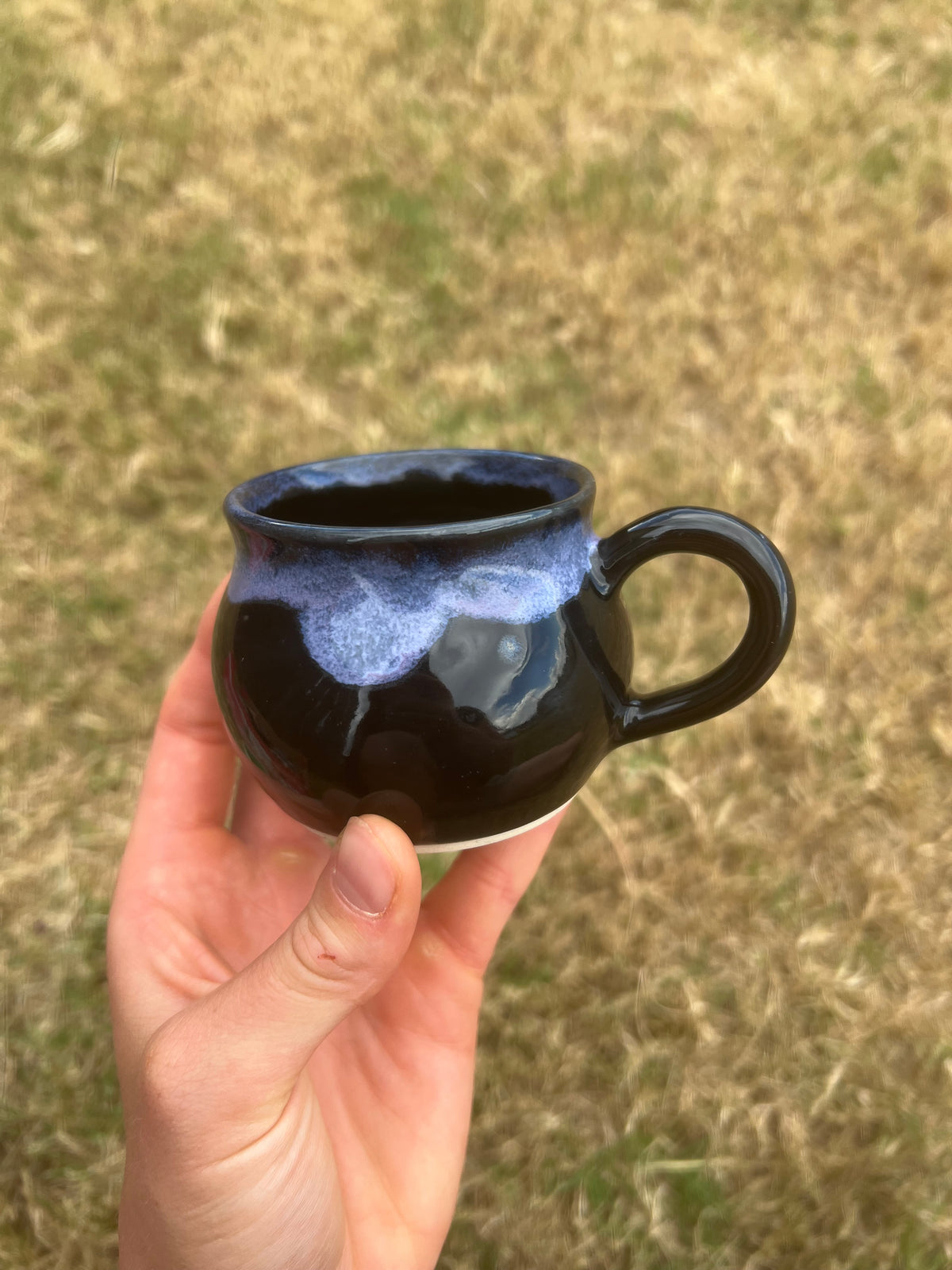 Purple Cauldron Espresso Mug