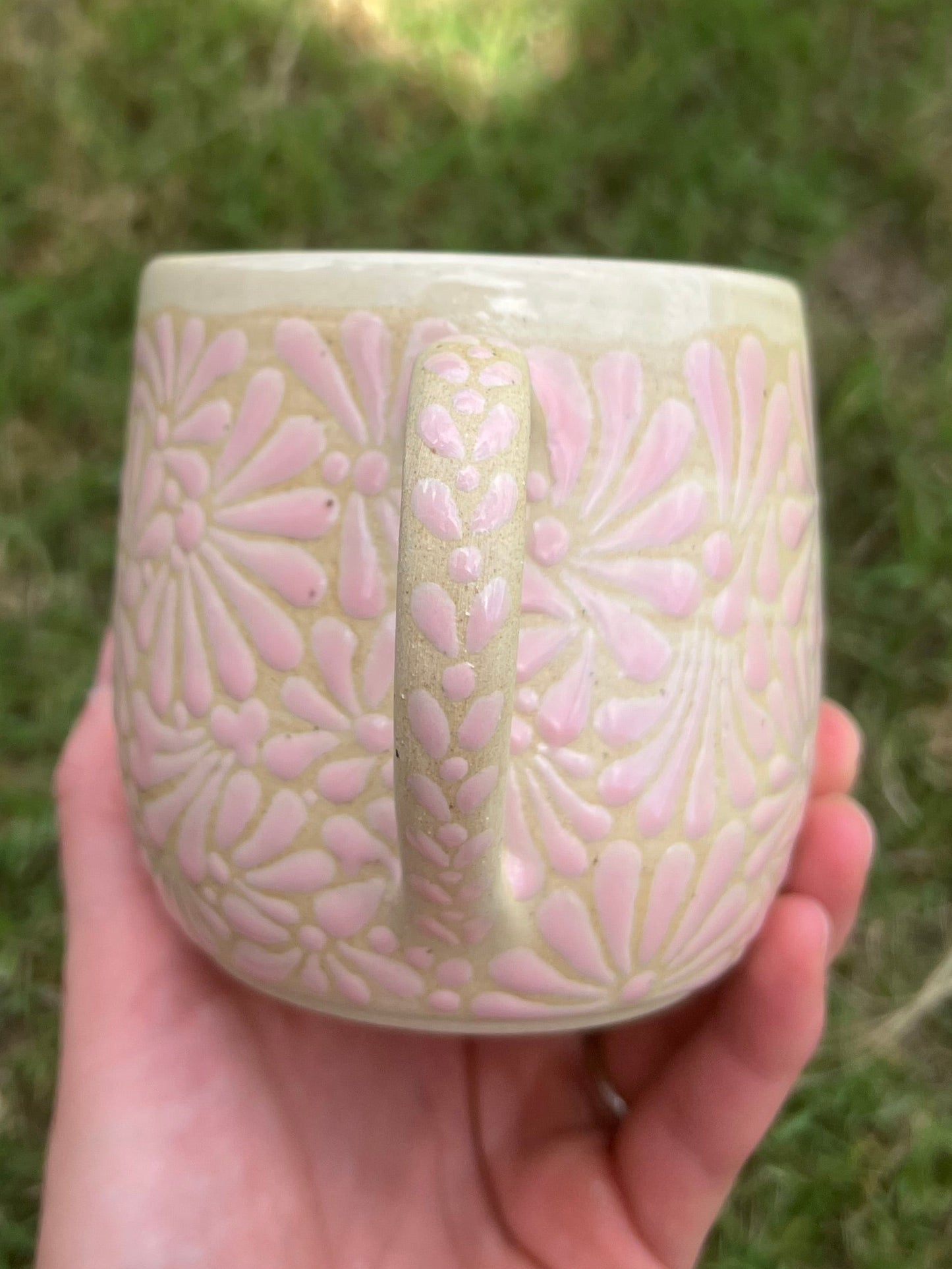 Pink Talavera Inspired Mug