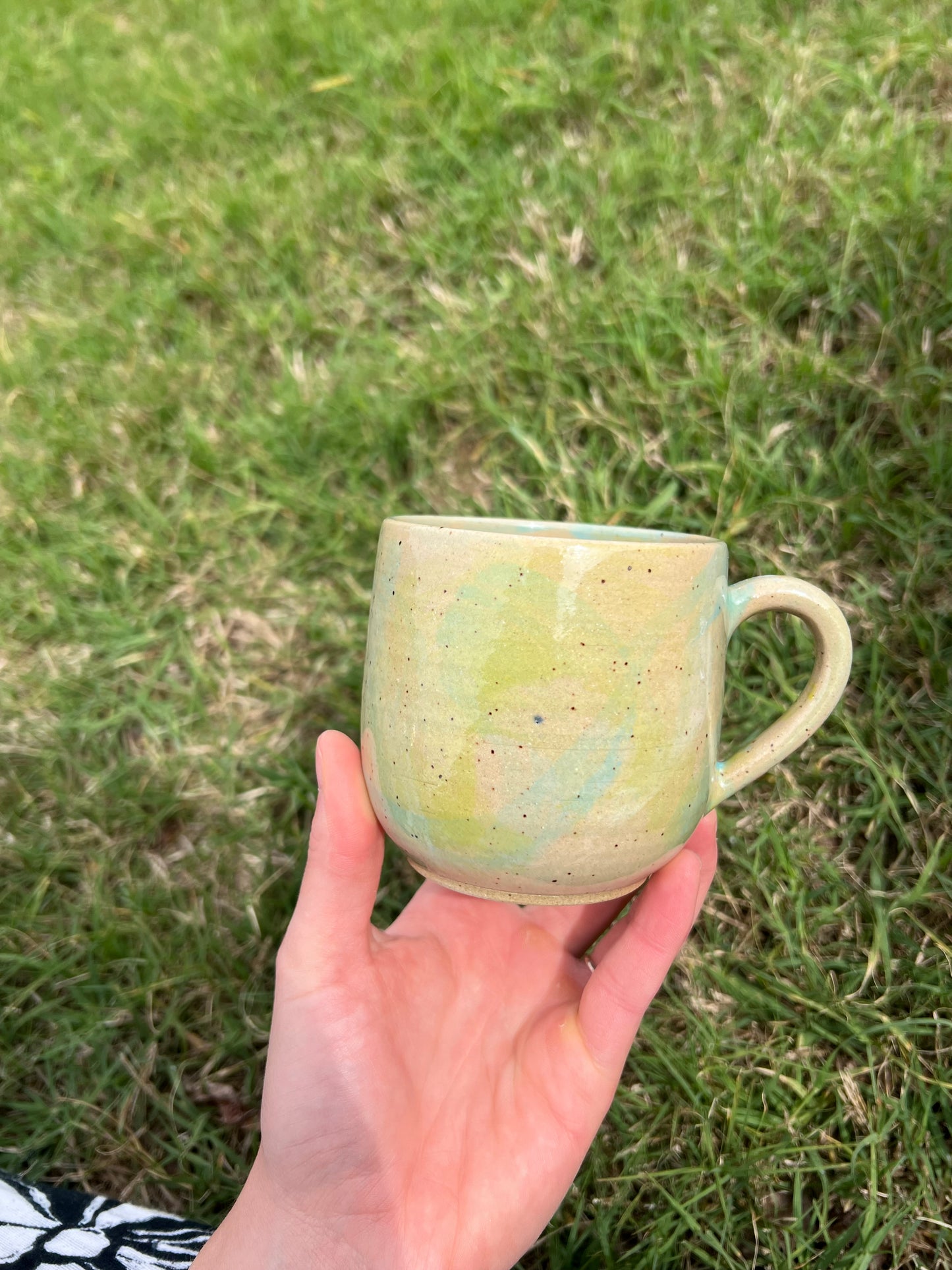 Mama mug blue/green 2