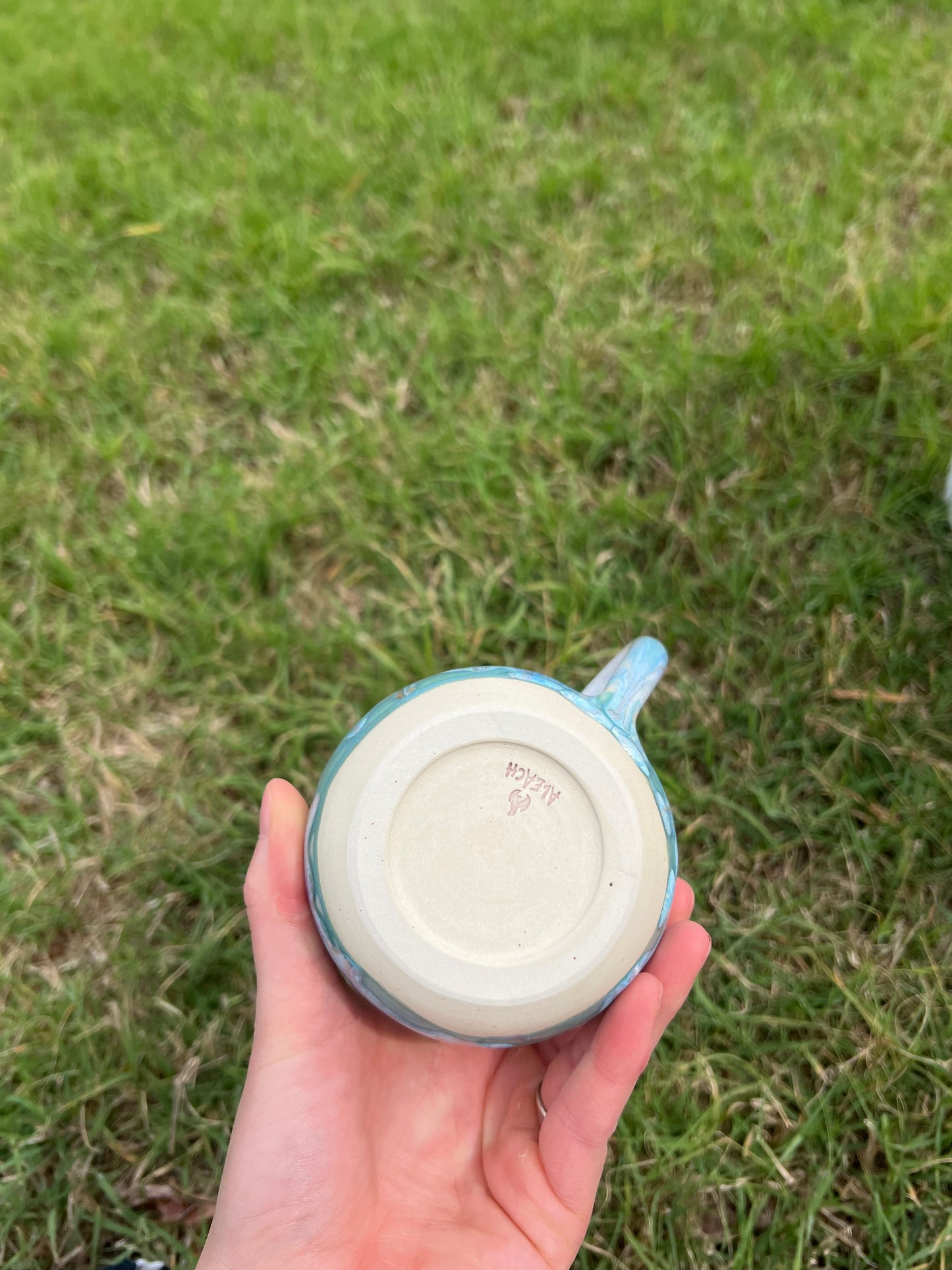Pastel dream curved mug 1