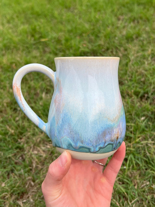 Pastel dream curved mug 3