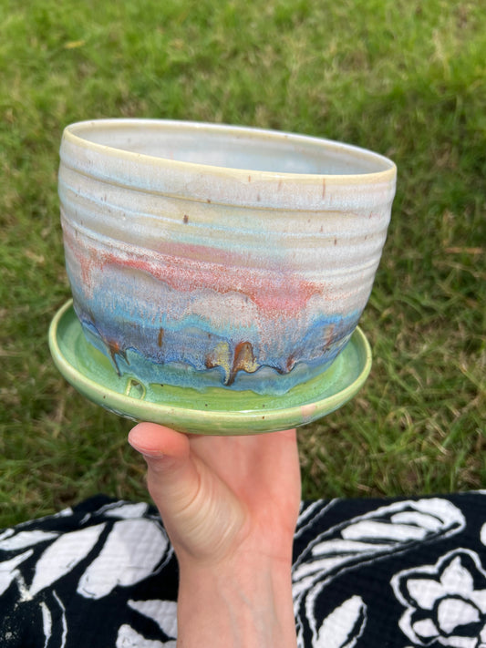 Pastel dream small planter