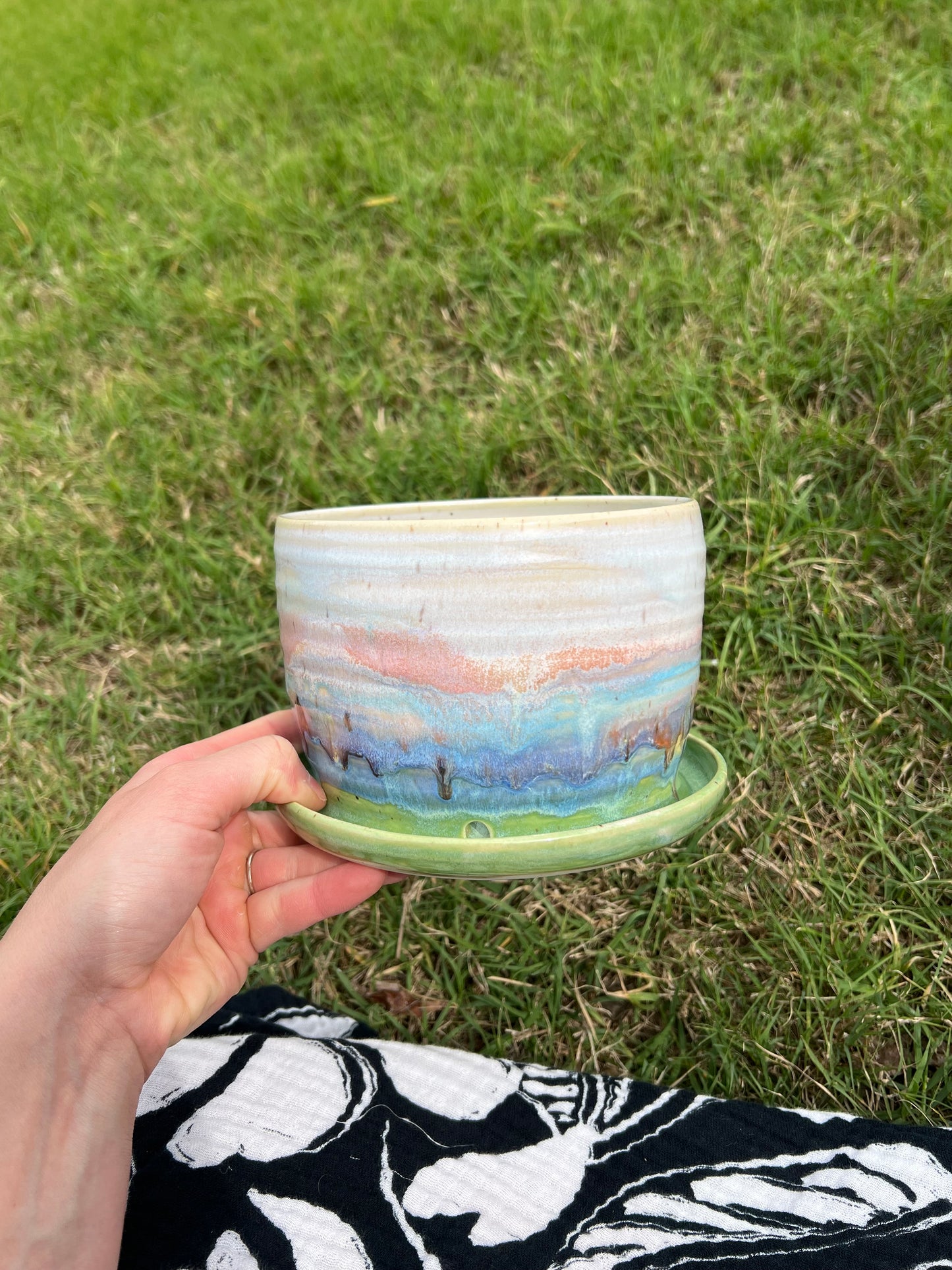 Pastel dream small planter