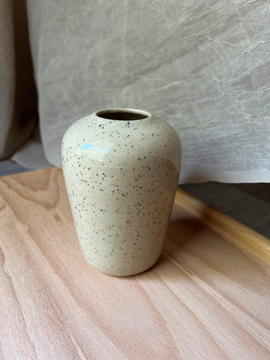 Natural Speckled Small Vase
