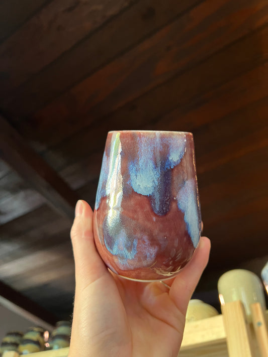 Purple Drip Wine Cup