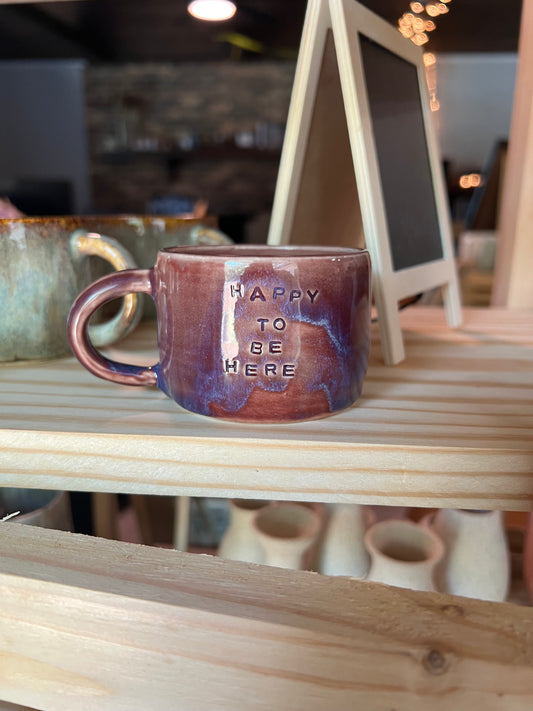 Happy to Be Here Espresso Mug 3
